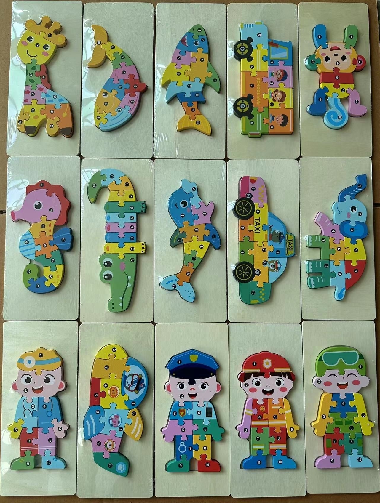 15 Small Puzzles - MomBabyQ