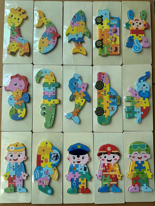 15 Small Puzzles - MomBabyQ